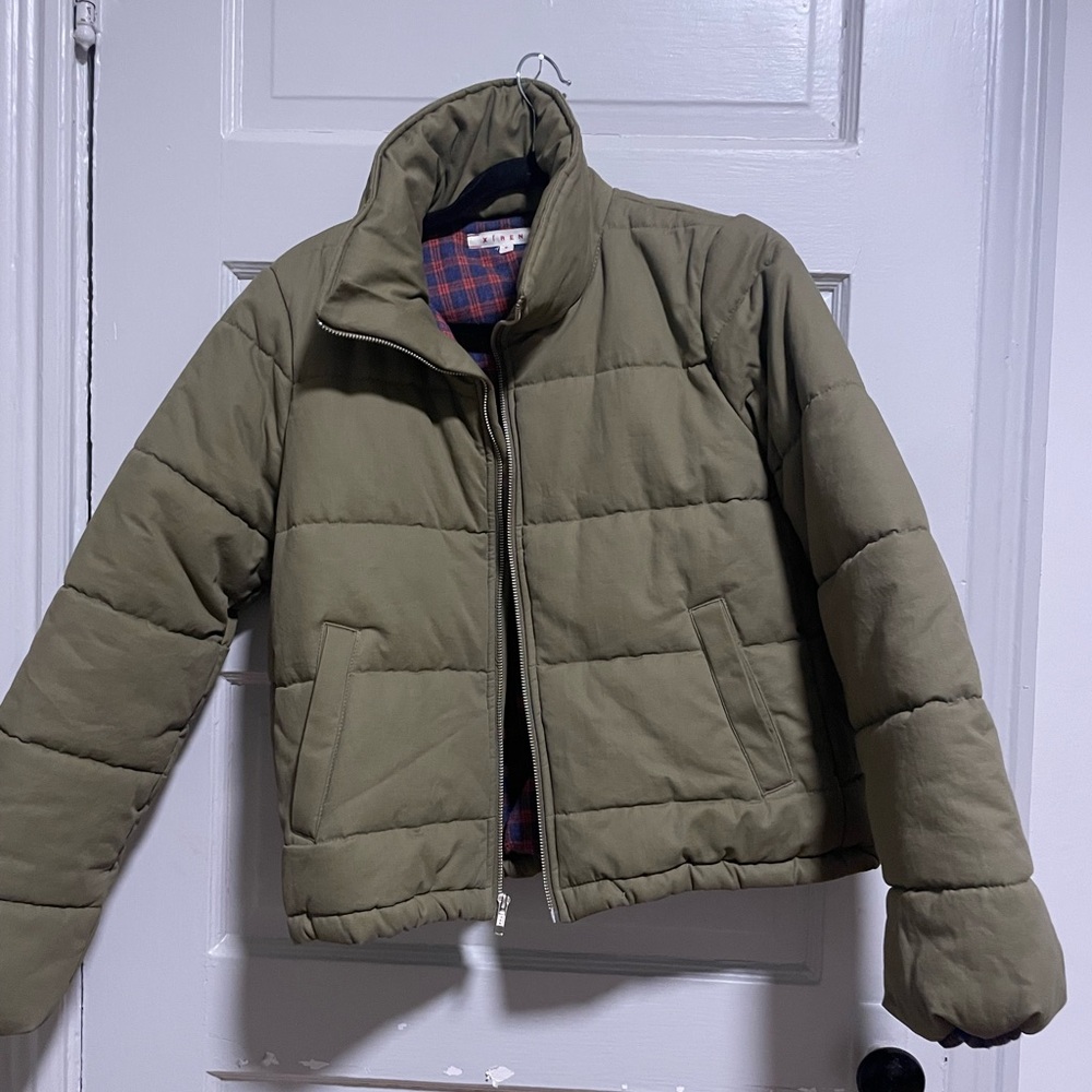 XiRENA Olive Puffer Jacket
